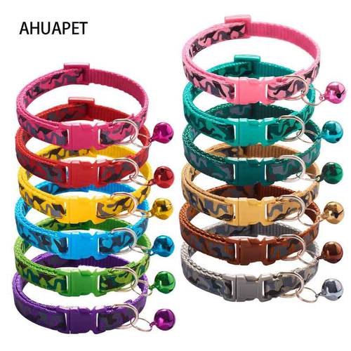 Necklaces For Cats Necklace Chivava Collar For Cat Collier Pour Chaton Animal Kat Halsband Nylon Soft Colourful For Small