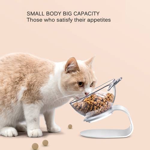 Non-slip Cat Bowls Mascotas Double Bowls With Raised Stand Pet Food&Water Bowls For Cats Dogs Feeders Pet Products Cat Bowl