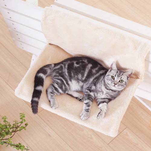Cat Bed Removable Window Sill Cat Radiator Bed Hammock Perch Seat Lounge Pet Kitty Hanging Bed Cosy Cat Hammock Mount Pet Seat