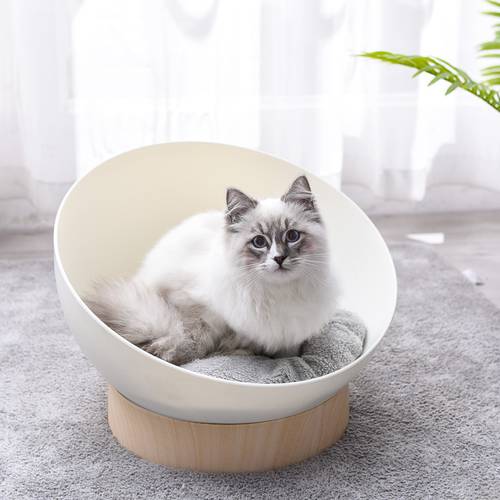 Hot Sell Cat Bed House Round Pet Small Dogs Nest Warm Kennel Kittens Beds Window Indoor Home Mats Outdoor Travel Products