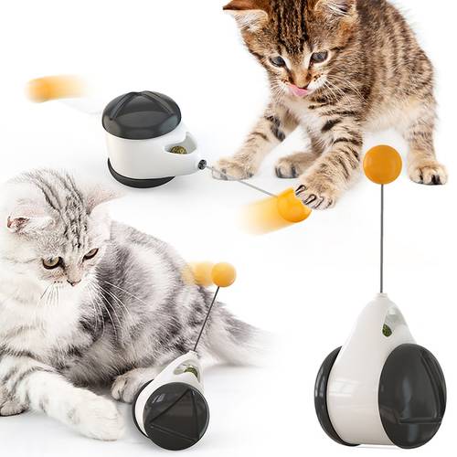 Balance Car Cat Toy Popular New Product Balance Swing Car Cat Self Playing Toy Cat Puzzle Toys