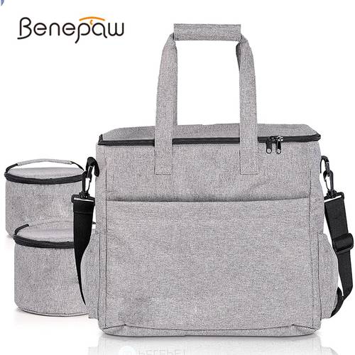 Benepaw Pet Travel Accessories Bags For Dogs Waterproof Comfortable Crossover Handheld Carrying Bag For Camping Picnic Hiking