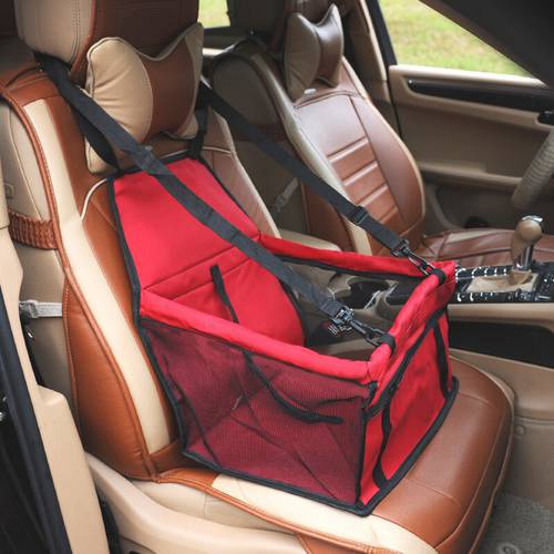 Pet Dog Car Carrier Seat Bag Waterproof Basket Dog Carrier Safety Travelling Mesh Hanging Bags Dog Seat Bag Basket Oxford