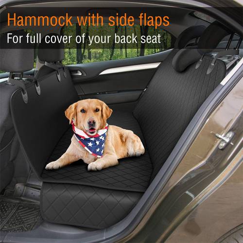 Dog Car Seat Cover secure Oxford Pet Dog Cat Carrier Backpack Waterproof Pet Mat Hammock Cushion Back Seat Protector Petsupplies
