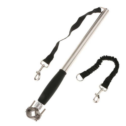 Dog Pet Leash for Bike Exercise Hands Free Bicycle Walk Run Safe Exerciser NF