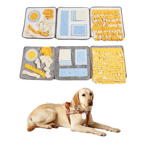 Snuffle Mats Training Game For Dog Fine Design Blanket Pet Sniffing Blanket Chewing Biting For Fun Nose Training Dog House Pads