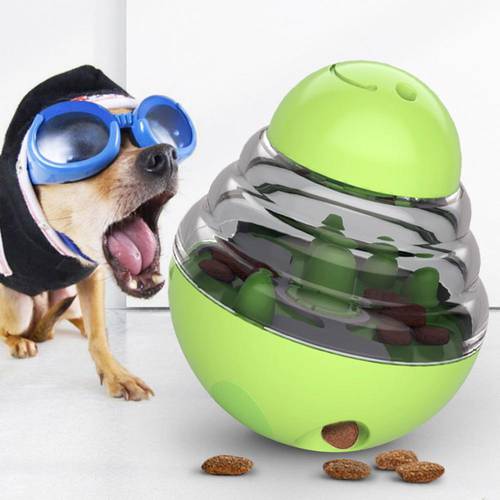 Interactive Cat Toy IQ Treat Ball Smarter Pet Toys Food Ball Food Dispenser Training Balls Puppy Cat Slow Feed Pet Tumbler Toy