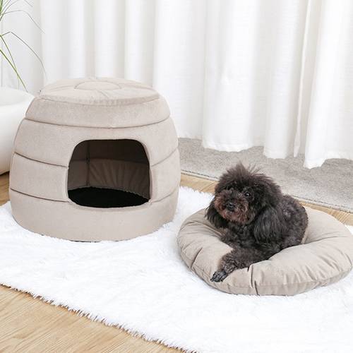 Collapsible Cat Cave Warm House Kennel Beds Pet Cats Sofa Mats Dogs for Small Kittens Home Window Sleeping Nest Indoor Products