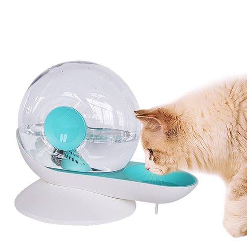 2.8L Snails Bubble Automatic Cat Water Bowl Fountain For Pets Water Dispenser Large Capacity Drinking Bowl Pet Drink for Dog Cat