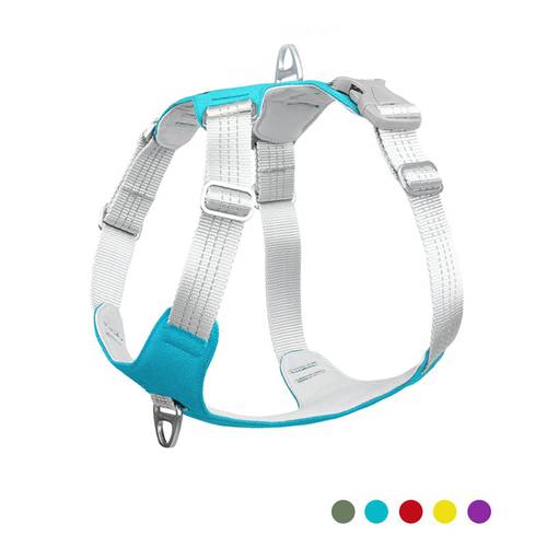 Padded Pet Dog Harness No Pull Dog Reflective Chest Strap Belt Vest Adjustable Outdoor Training Protective Harness