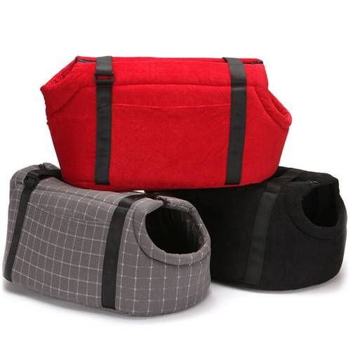 Pets Bag Portable Soft Cotton Shoulder Bag for Dog Kitten Pet Handbag Comfortable Travel Dog Carrier Bag for Puppy Cat Small Dog