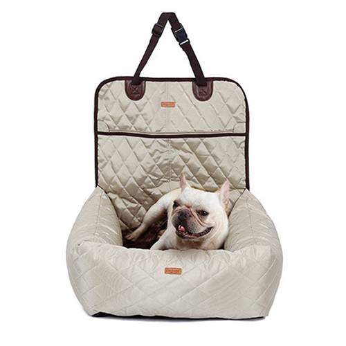 Dropshipping Only Dog Car Seat Bed Travel Dog Car Seats for Small Medium Dog Front/Back Seat Indoor/Car Use Pet Car Carrier Bed
