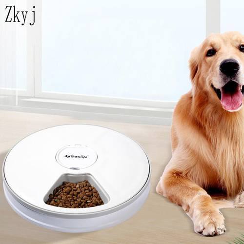 Automatic Pet Feeder TuYa WIFI Version Auto Dog Food Dispenser Accessories Smart Control Pet Feeder For Cats Dog Dry Food Feedin