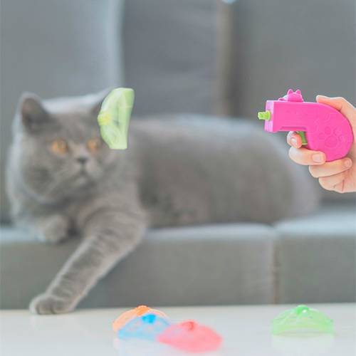 Latest Cat Toy, Mini Propeller, Cat Entertainer, With Spinning Head, Instructions in English