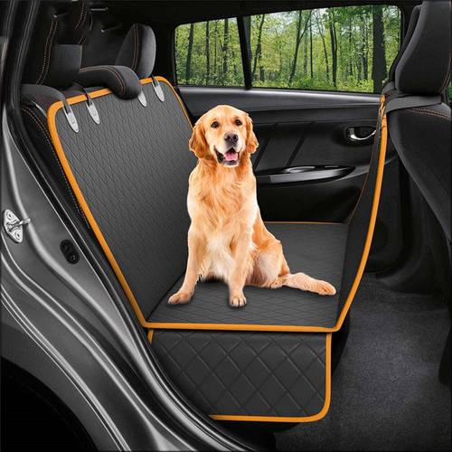 Pet Carrier Dog Car Seat Carrier Cover Rear Back Blanket Mat Non-slip Folding Cushion Mat for Dogs Folding Blankets Pet Products