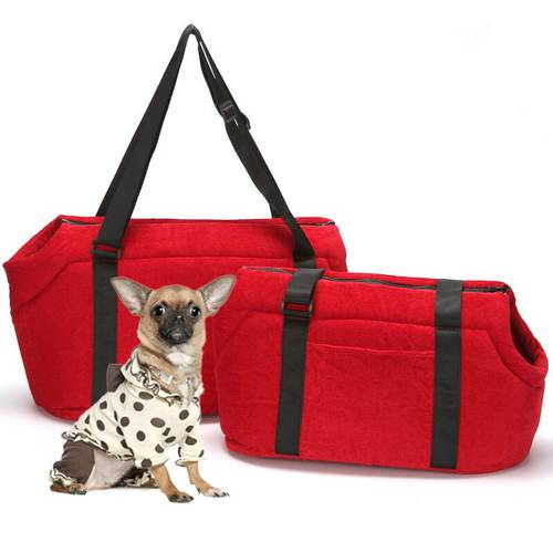 Portable Soft Warm Cotton Dog Cat Shoulder Bag Pet Handbag Comfortable Travel Dog Carrier Bag For Small dog