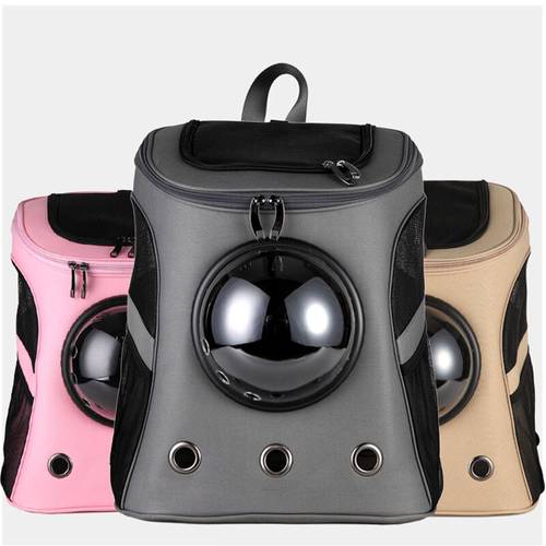 High Quality Wholesale Outdoor Bubble Astronaut Breathable Capsule Pet Travel Bag Dog Cat Carrier Backpack For Dog Cat
