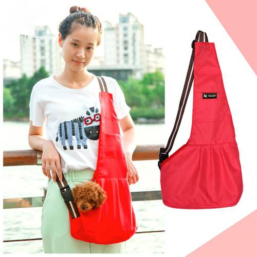 Dog Cat Chest Bag Pet Supplies Oxford Dog Backpacks Strap Portable Dog Travel Bag Fashion One-Shoulder Pet Backpack Dog Stuff