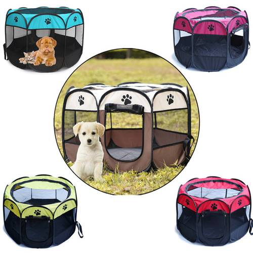 Collapsible Travel Pet Tube Portable Folding Breathable Car Transport Box Dog Cage Pet Tent Pet Dogs Carrier