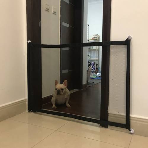 Playpen For Dogs Pet Wire Mesh Barrier Mesh Door Barricade Dog Fence Indoor Gate Corral Pet Products Accessories Security Gate