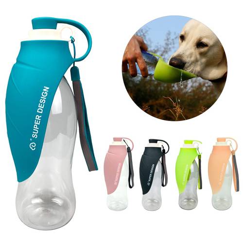 Dog Water Bottle Pet Foldable Water Dispenser Feeder Container Soft Silicone Travel Dog Bowl For Puppy Cat Drinking Outdoor