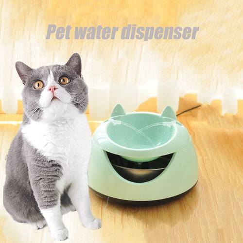 Pets Automatic Water Dispenser Intelligence Noctilucent Small Dog Fountain For Cats USB/US/EU Charger Pet Watering Supplies