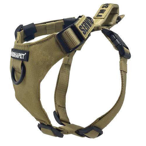 No Pull Dog Harness Front Clip Heavy Duty Easy Control Handle for Large Dog Walking