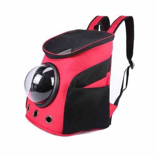 NEW Carrier Dog Cat Space Capsule Shaped Pet Travel Carrying Breathable Shoulder Backpack Outside Travel Portable Bag Pet Produc