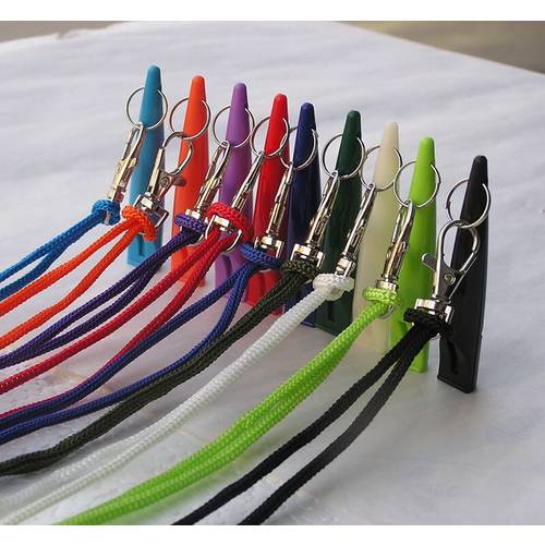 With Lanyard Whistle Dog Flute Pet Supplies Tool Training Plastic Red Black Purple Blue Green Yellow White New Style Popular