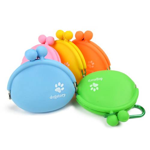 Outdoor Silicone Portable Training Dog Snack Bag Pet Supplies Strong Wear Resistance Puppy Snack Reward Waist Bag Travel Produ