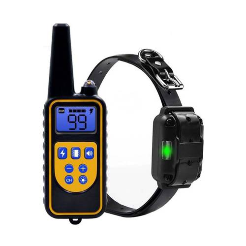 Dog Collar Electric Dog Training Collar Rechargeable LCD Display for All Size Pet Training Collar