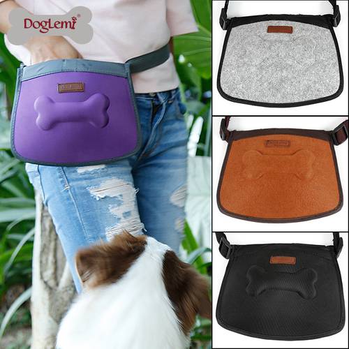 Professional pet treat dog pouch tote bag waist bag Multifunction training dog Helpers for dogs german shepherd mascotas