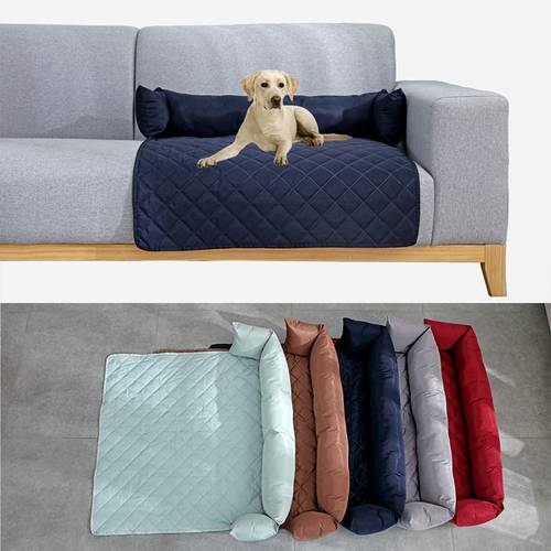 Pet Bed Mattress Dog Cat Cushion Waterproof Pad Soft Mat Removable Cover Pillow Kennel Dog Mat Pet Puppy Cushion Mat