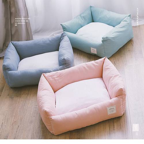 Pet Bed For Dogs Soft Cat Lounger Mechine Washable Dog Bed Durable Bench Warm Puppy Nest Kennel Chihuahua Kennel Dog Cushion