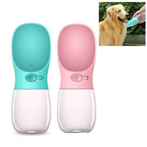 Pet Dog Water Bottle Bowl Portable Drinking Water Feeder for Dogs Cats Outdoor Travel Water Bottle Dogs Water Bowl Pet Supplies
