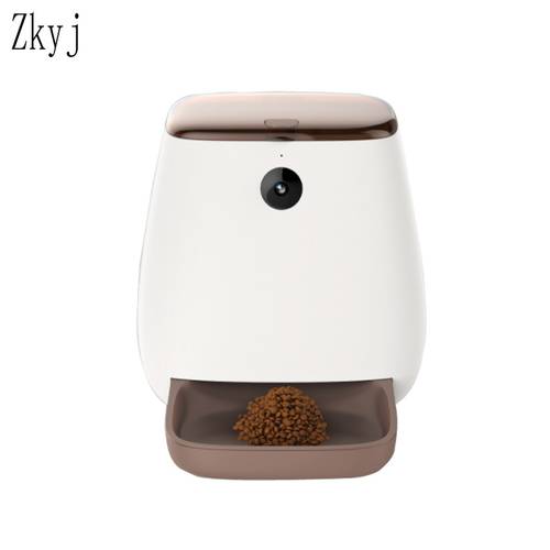 Smart Automatic Pet Feeder with APP Control and wide-angle HD & Night vision Camera for cats dogs