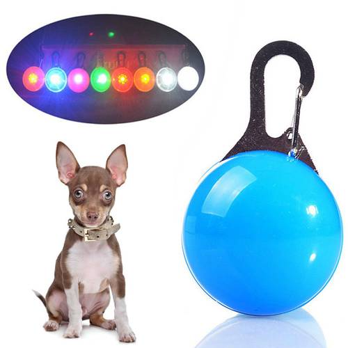 1pcs Pet Collar Pendant LED Dog Collar Night Light Pendant Security Luminous Pendant Collar Pet Supplies Dog Accessories