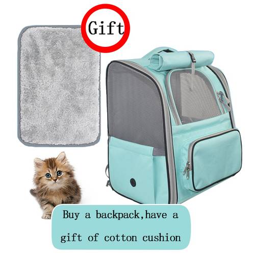Breathable Pet Cat Pet Bag Comfortable And Portable Outdoor Cat Bag Wear-resistant And Durable Foldable Shoulder Pet Backpack