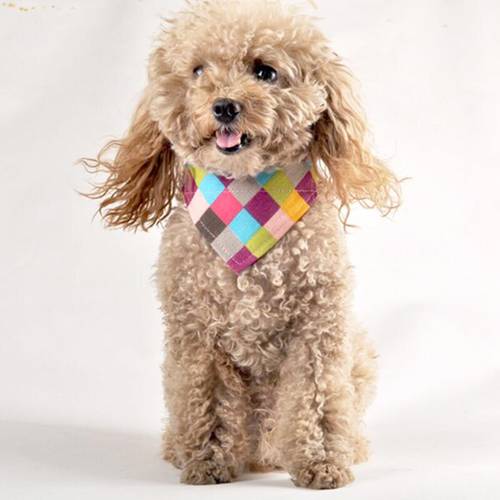 1Pcs Cute Pet Dog Cat Scarf Collars Adjustable Puppy Triangular Bandana Bandage Dog Cat Tie Collar Neckerchief Necklace