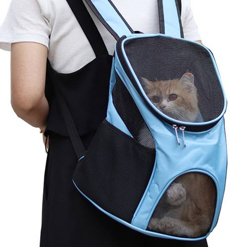 Pet Carrier Backpack Dog Carrier Bags Portable Puppy Front Carrying Travel Bag Head Out Mesh Breathable Small Backpack for Dog