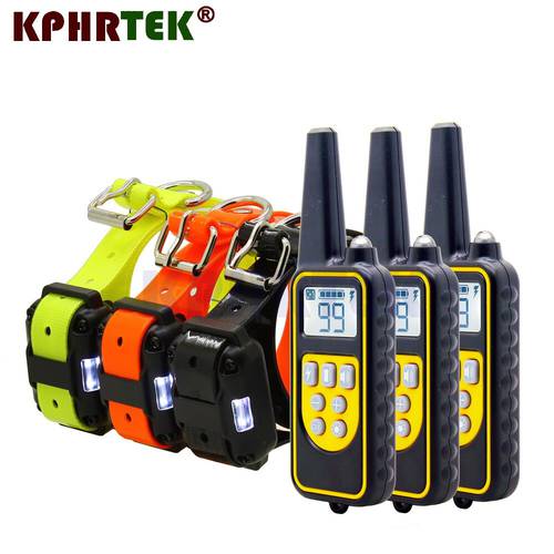 Remote Dog Training Collar Rechargeable and waterproof KPHRTEK KP-DT01 880 40 10g9