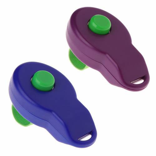 Pet Clicker Dog Training Sounder Puppy Whistle Guide Supplies With Finger Strap Pet Training Supplies C42