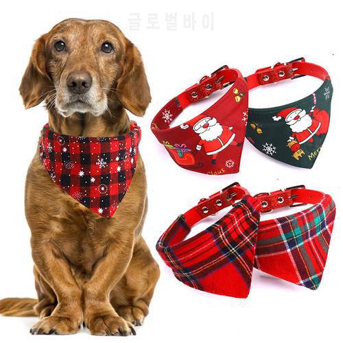 Miflame Fashion Flag Dogs Collar For Pet Bandanas Labrador Border Collie Collars Adjustable Dog Necklace Printed Large Dogs Bibs