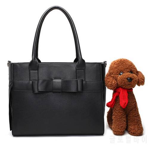 Luxury Pu Leather Pet Carrier Travel Handbag Small Cat Dog Carrier Bag Portable Outdoor Chihuahua Pet Carrying Bag Supplies