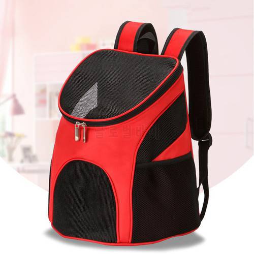 Cat bag Portable Dog Pets Puppy Breathable Mesh Portable Carrier Bag Handbag Foldable Backpack