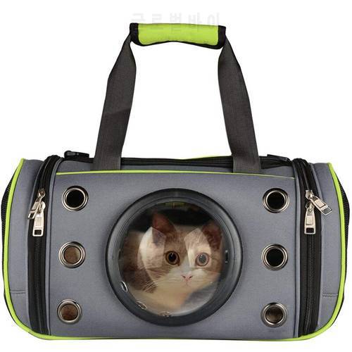 Space Capsule Astronaut Pet Cat Backpack Bubble Window For Kitty Puppy Chihuahua Small Dog Carrier Outdoor Travel Bag