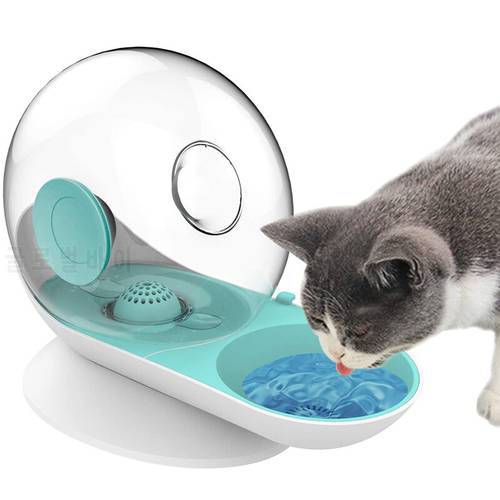 Snails Bubble Automatic Cat Water Bowl Fountain For Pets Water Dispenser Large Drinking Bowl Cat Drink No Electricity