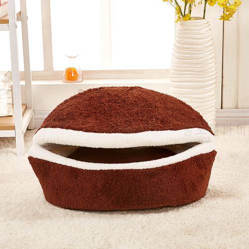 High quality dog houses for small dogs pet supplies luxurious sleeping bag fabric product cats and little winter dog beds