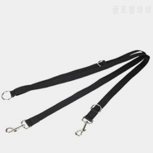 Pet Supplies Dog Leash Double Hook Traction Rope Running Belt Rope Multi-Function Leash Adjustable Waist Imitation Nylon Belt