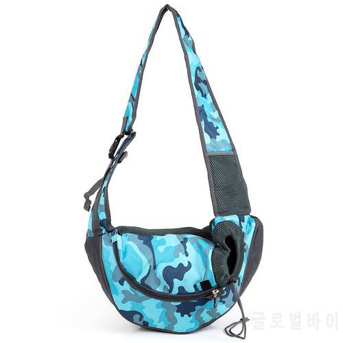 Pet Bag Cat and Dog Go Out Carrying Bag Crossbody Shoulder Bag Breathable Mesh Pet Backpack Cat Carriers Bags Pet Supplies